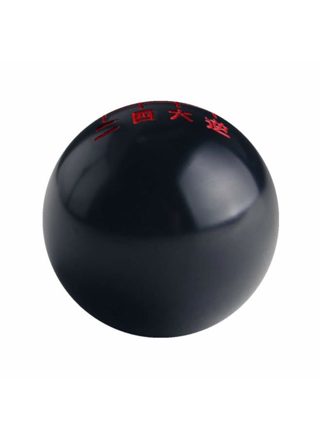 DEWHEL Black/Red Inlay Manual Shift Knob Short Throw Shifter 6 Speed M10x1.5 M10x1.25 M8x1.25 M12x1.25 - Image 2