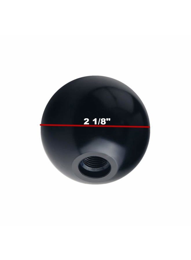 DEWHEL Black/Red Inlay Manual Shift Knob Short Throw Shifter 6 Speed M10x1.5 M10x1.25 M8x1.25 M12x1.25 - Image 5