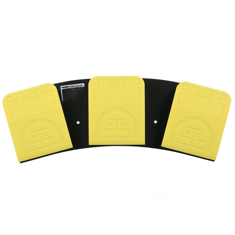 Multifunctional Foot Pedal: Yellow Dual-Mode USB+2.4G Connection - Customizable Key Functions Mechanical Foot Switch for Gaming, Office Work, Machine Control & Equipment Testing - Image 1