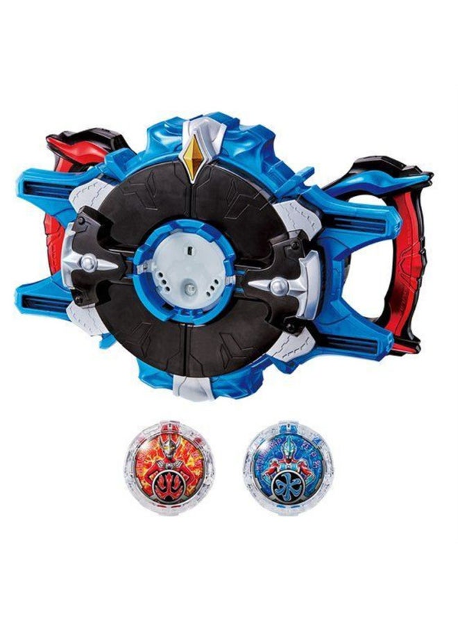 null - Crystal Head Summoning Transformer Dart Mark Gyro Gyro Toy Flash-Color:High Quality Rob Head Dart + 4 Crystals - Image 1
