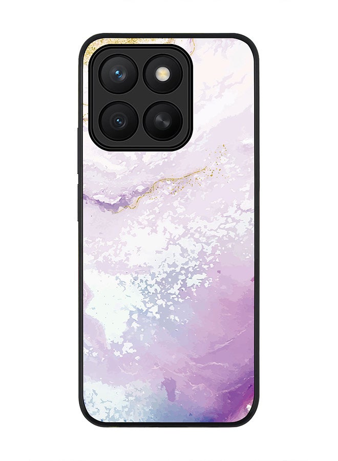 Stylizedd For Honor X8c Case,Slim fit Camera Protection, Shockproof Thin Phone cover  - Marble Print Marine