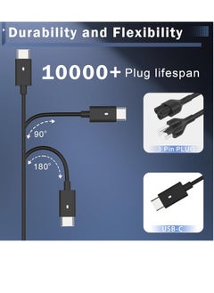 Generic 90W USB-C Charger for Dell Latitude 3400 3500 5289 5400 5420 5520 5410 5510 5530 5531 5511 7400 7430 7300 7330 XPS 13 9365 9360 9370 Type C Laptop Charger  - Image 5