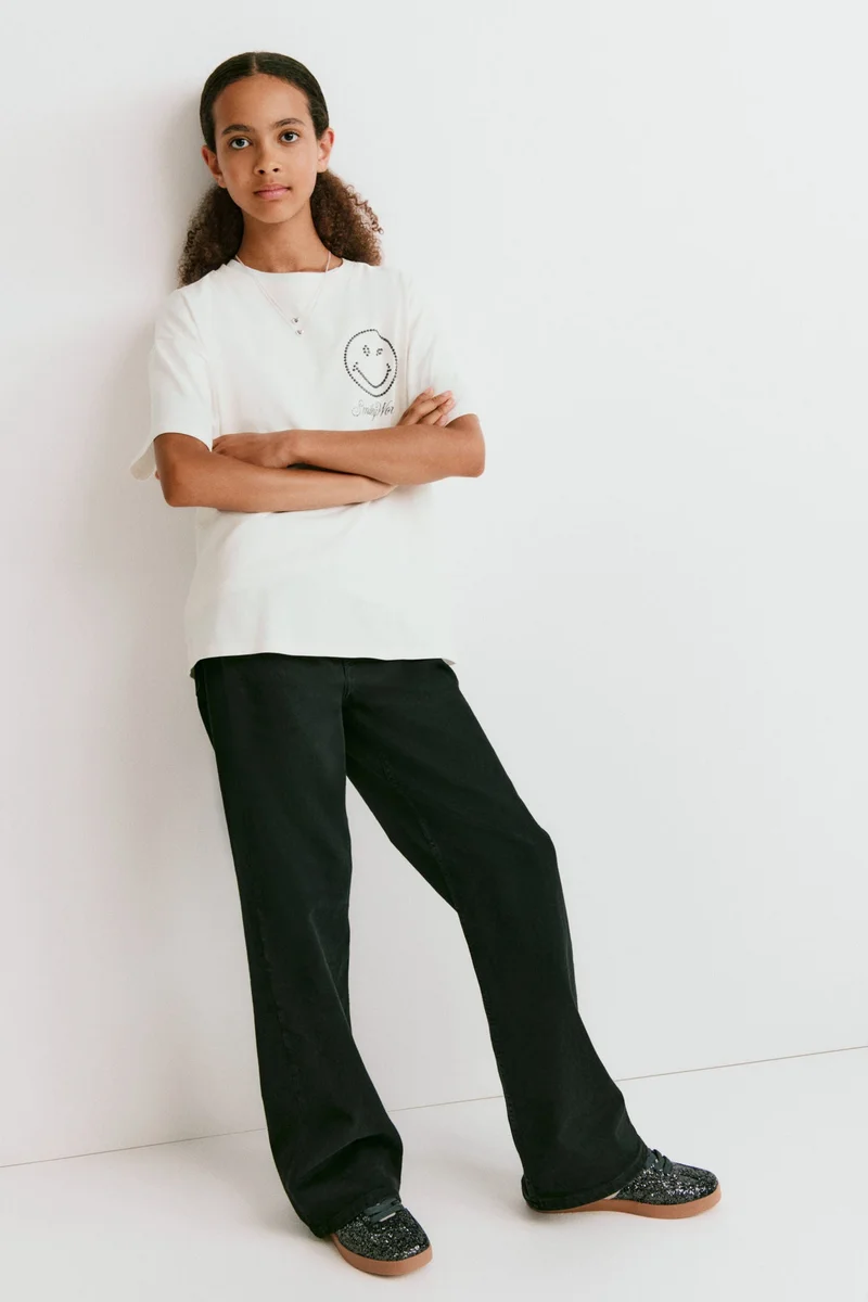 H&M Printed cotton T-shirt