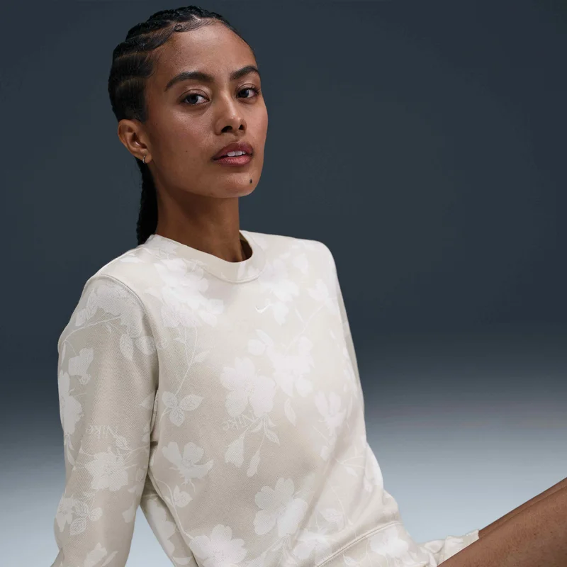 نايكي سويت شيرت سبورتسوير تشيل تيري برنتد للنساء