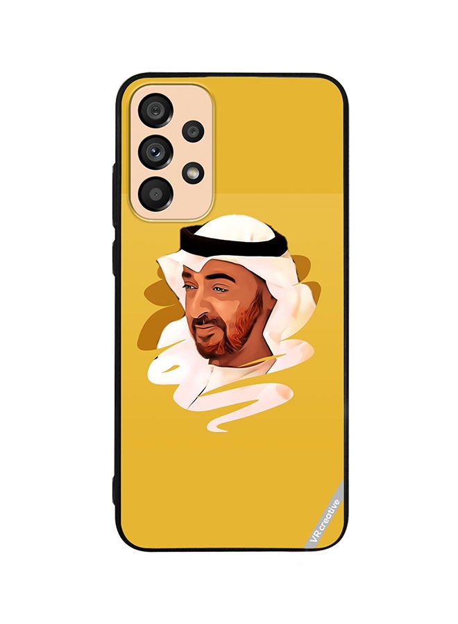 VR CREATIVE Protective Case Cover For Samsung Galaxy A33 5G Sheikh Mohamed Bin Zayed Al Nahyan Design Multicolour - Image 1