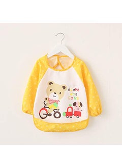 iDream iDream Kids Waterproof Long Sleeve Art Smock Apron for Painting, Artwork, Feeding - Durable, Easy-to-Clean, Adjustable Bib 