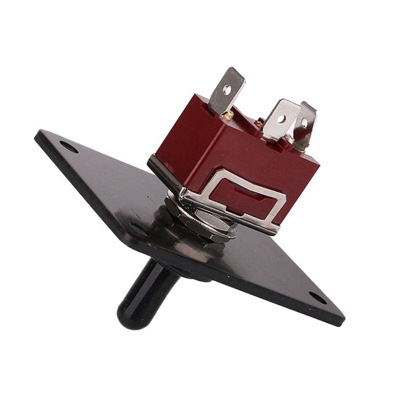 Black 12V 15A 3 Way On Momentary Toggle Tilt Trim Switch for Marine Boat - Image 5