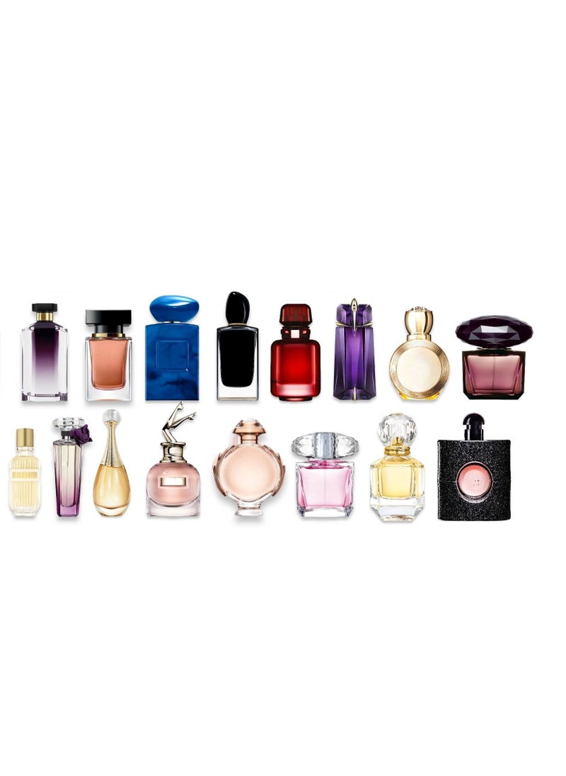 Perfumes - Premium Mini Perfume Set for Women 25 ml (16 Pieces) - Image 1