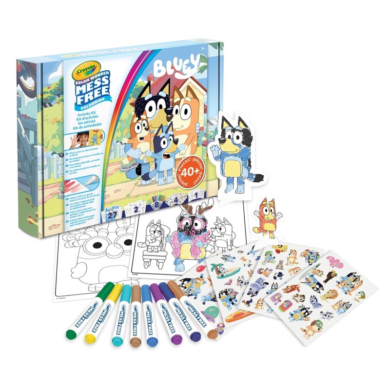 Crayola Bluey Color Wonder Mess Free Coloring Activity Kit - Image 2