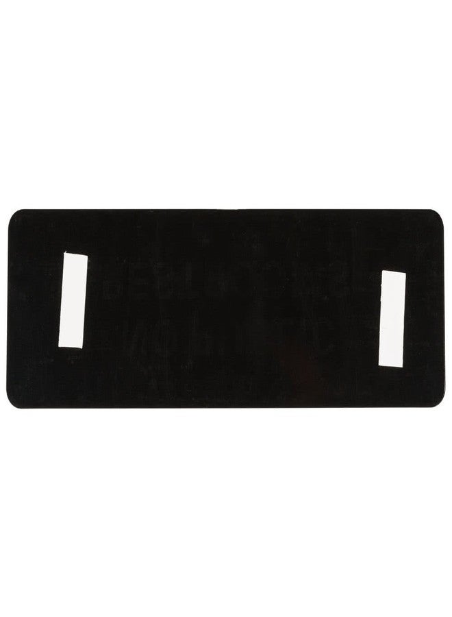 AborenCo No Public Restrooms Commercial Adhesive Sign Door Plate for Business Restaurant - 9" x 3" - Image 2