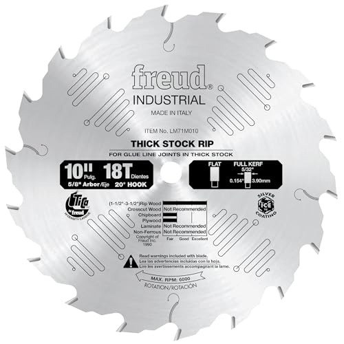 freud فرويد LM71M010: شفرة قطع سميكة 10" x 18T - Image 1