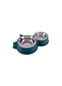 SHOWAY Stainless Steel Pet Bowl(Green)  - Image 4