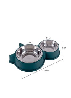 SHOWAY Stainless Steel Pet Bowl(Green)  - Image 5