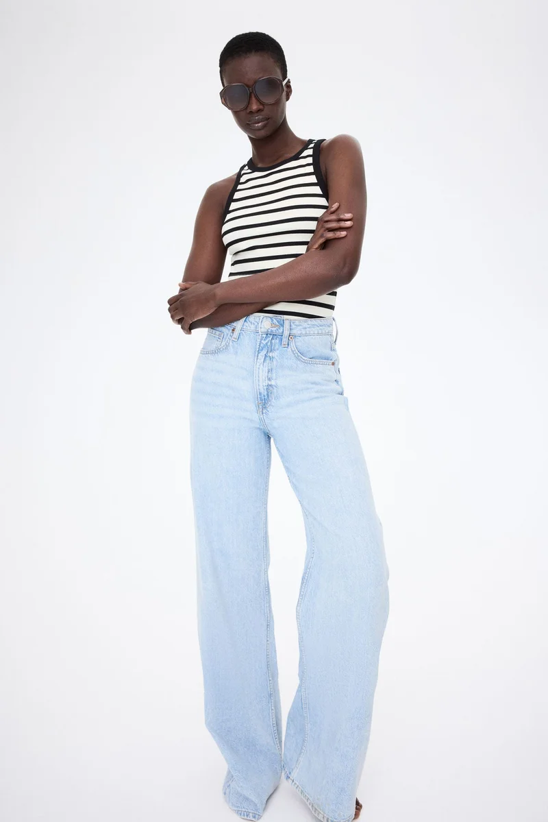 H&M MAMA Ribbed nursing vest top