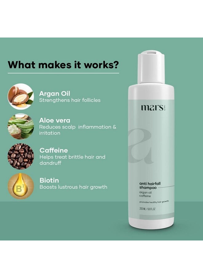 mars by GHC - Haircare Kit For Anti Hairfall Shampoo 200 Ml | Hair Growth Oil 200Ml | Nourishing Shampoo For Hair Fall & Hair Growth | Stronger, Thicker Hair With Onion Oil & Bhringraj Oil - Image 1