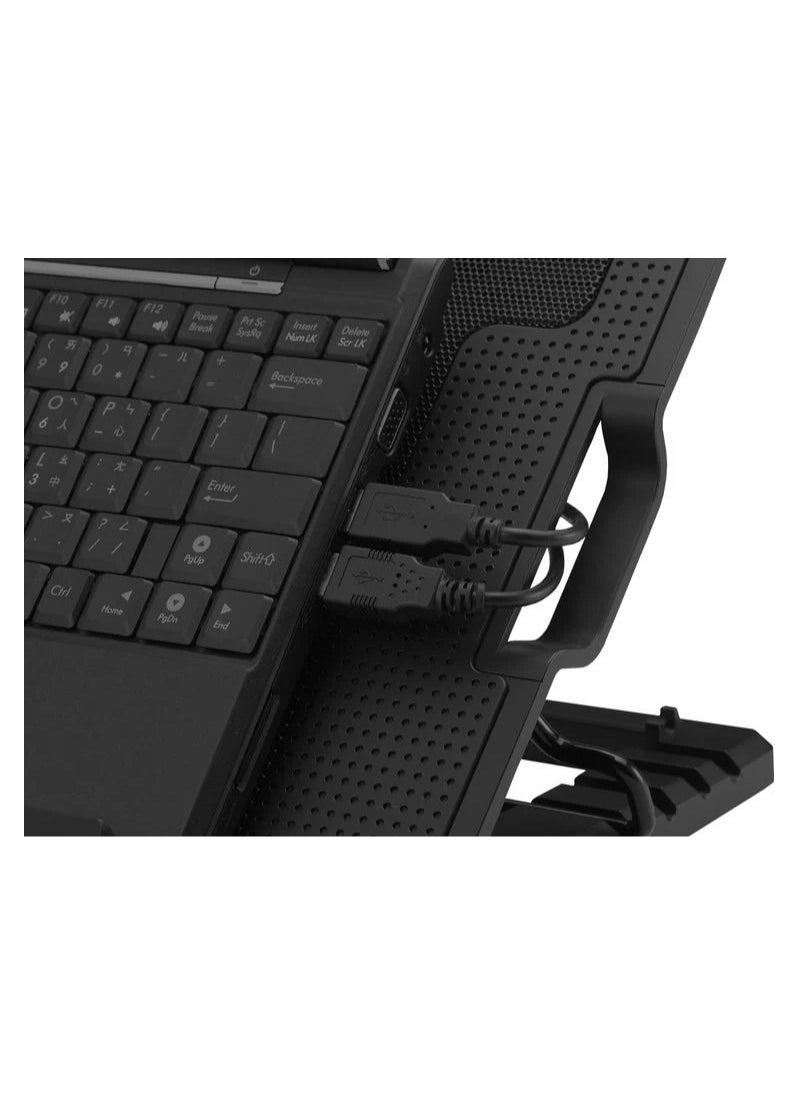 Notebook Cooler Pad Laptop Cooler Stand With Cooling Fan Lightweight Angle Adjustable Notepal Ergostand Nb339m25