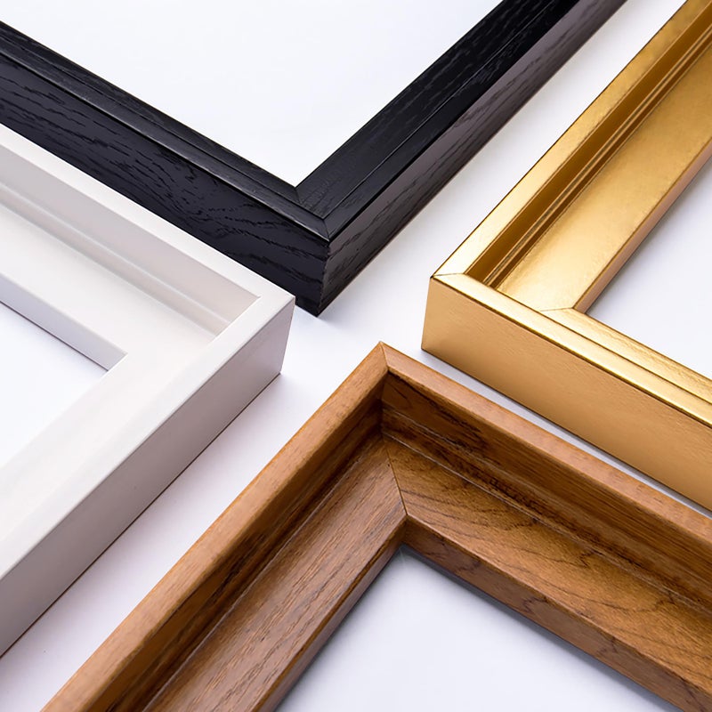YIVIVEN 12x16 Canvas Floater Frame Floater Frame for 0609 Deep Canvas Painting Floating Frames for Oil Paintings Painting Frames Kit12x16 White