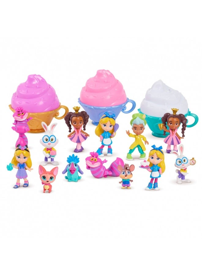 Disney Alice's Wonderland Bakery Tea Party Capsule Figures - Image 1