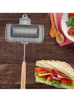 Sandwich Maker Grill,Sandwich Hand Toaster,Multifunction Double Sided Sandwich Hand Toaster, Toaster Sandwich Maker,Nonstick Breakfast Cooking Pan