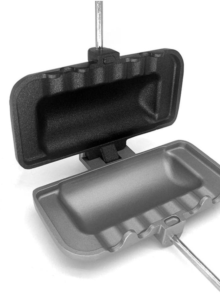 Generic - Sandwich Maker Grill,Sandwich Hand Toaster,Multifunction Double Sided Sandwich Hand Toaster, Toaster Sandwich Maker,Nonstick Breakfast Cooking Pan - Image 1