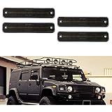 iJDMTOY iJDMTOY Smoked Lens Amber/Red Full LED Side Marker Light Kit Compatible With 2003-2009 Hummer H2, Powered by Total  - Image 1