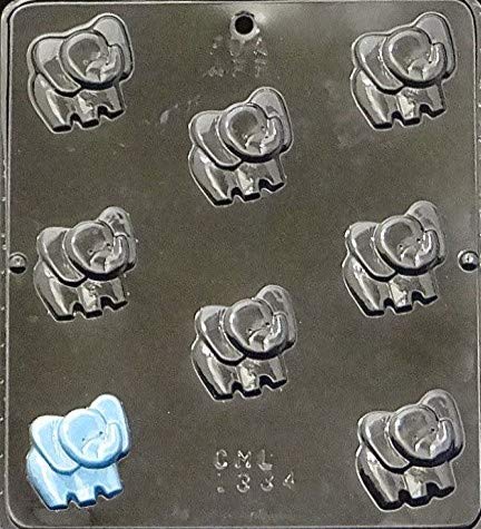 Candy Molds N More Elephant Chocolate Candy Mold (1334) - Image 1