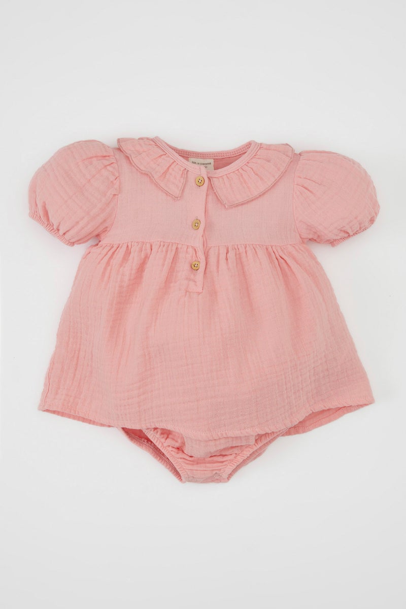 ديفاكتو جمبسوت بيبي بناتي موسلين حديثي الولادة - Image 1