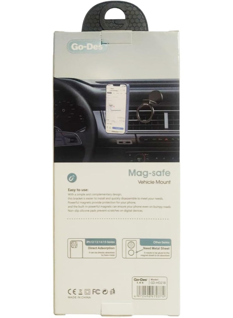 JAJEEK Magnetic Mobile Holder – Black Car Phone Mount for Secure, Convenient, and Hands-Free Use - Image 5