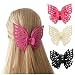 QTMY 3 Pack Large Butterfly Hair Claw Clips for StylingDecorative Fancy Hair Clips for Girls Women - Image 2