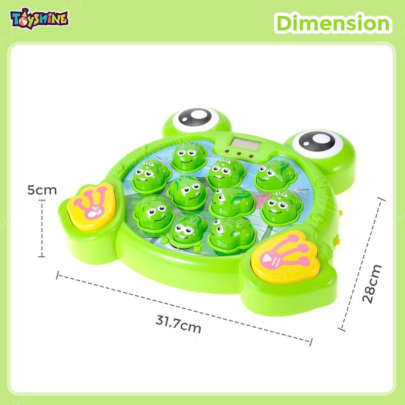 Toyshine Whack A Frog Game with 2 Hammers – Toddler Early Developmental Learning Toy, Fun Birthday Gift for Kids | Ideal for Boys & Girls Age 2+ Years - Image 5