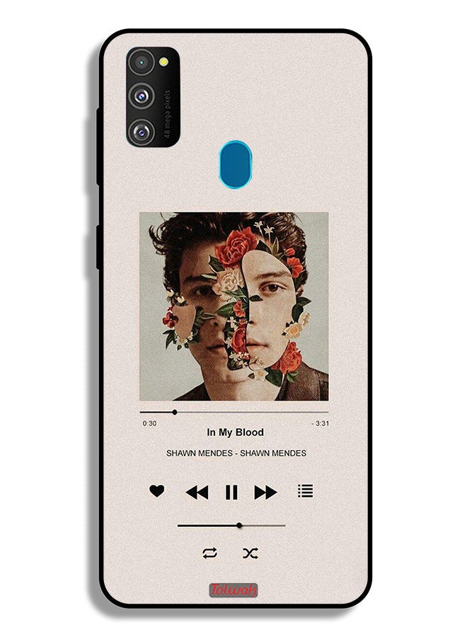 Tolwak Samsung Galaxy M30s Protective Case Cover In My Blood - Image 2