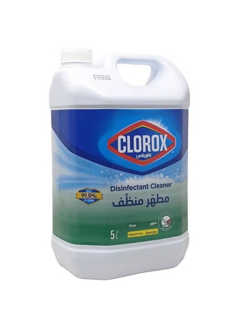 Clorox Multi-purpose cleaner and disinfectant, pine scent, bleach free, 5 liters