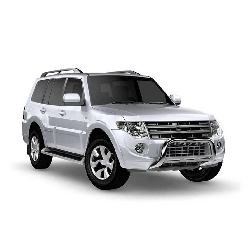 Generic OKIIO Car ABS Bonnet Guard for Mitsubishi Pajero 2008-2015, Bonnet Wind Stone Deflector Protective Vent Large Bonnet Scoop Cover Decoration Protector Trim Accessories  - Image 2
