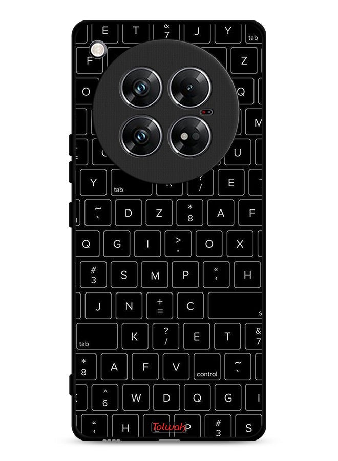Tolwak Infinix Zero 40 Protective Case Cover Random Keyboard Keys Pattern - Image 1