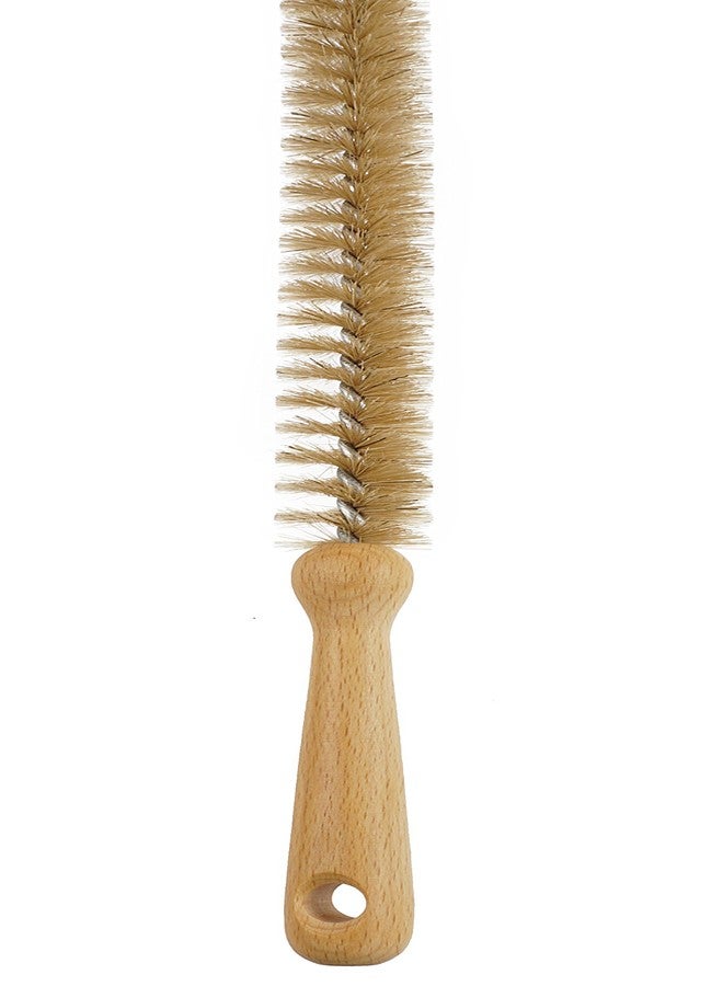 Konex 45 Inch (115cm) Premium Flexible Medium-Stiff Natural Bristle Radiator, Coil and Vent Brush with Wood Handle - Image 5