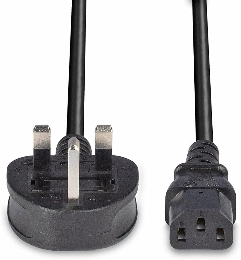 ليندا كابل طاقة بطول 20 مترًا من قابس المملكة المتحدة الرئيسي 3 دبابيس إلى IEC C13 - Image 3