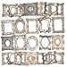 Obujopal 30Pcs Vintage Scrapbook Paper Photo Frame for Scrapbooking Junk Journal Collage Diary Embellishment DIY Photo Album DIY Craft Decoration 10 Patterns YSDC4 - Image 2