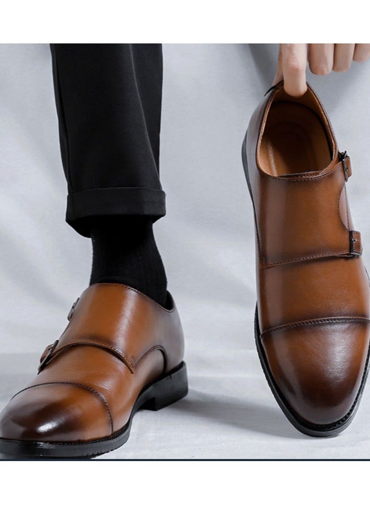 Warrior Versatile Retro Casual Leather Shoes  - Image 2