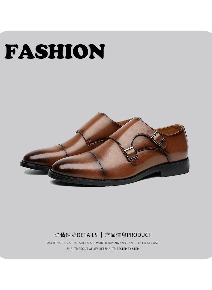 Warrior Versatile Retro Casual Leather Shoes  - Image 4