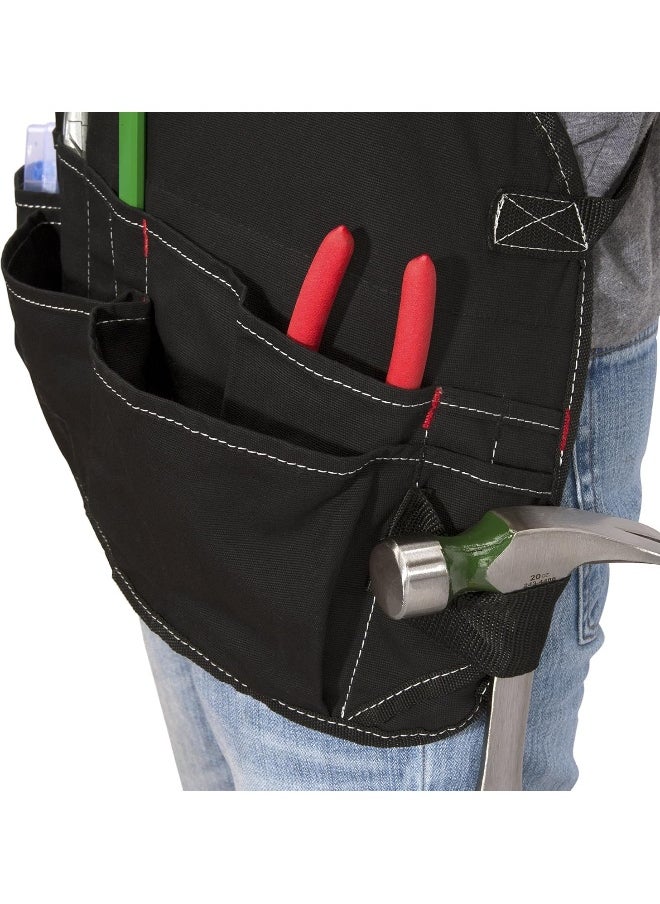 Dickies Dickies 16-Pocket Workshop Bib Apron, Durable Canvas Construction, Reinforced Edges, Adjustable Belt, Black  - Image 2