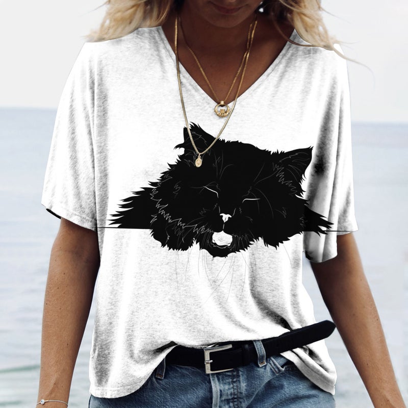 2024 T-Shirt Independent Station Women'S Short-Sleeved Wish Spot Temu - Image 1