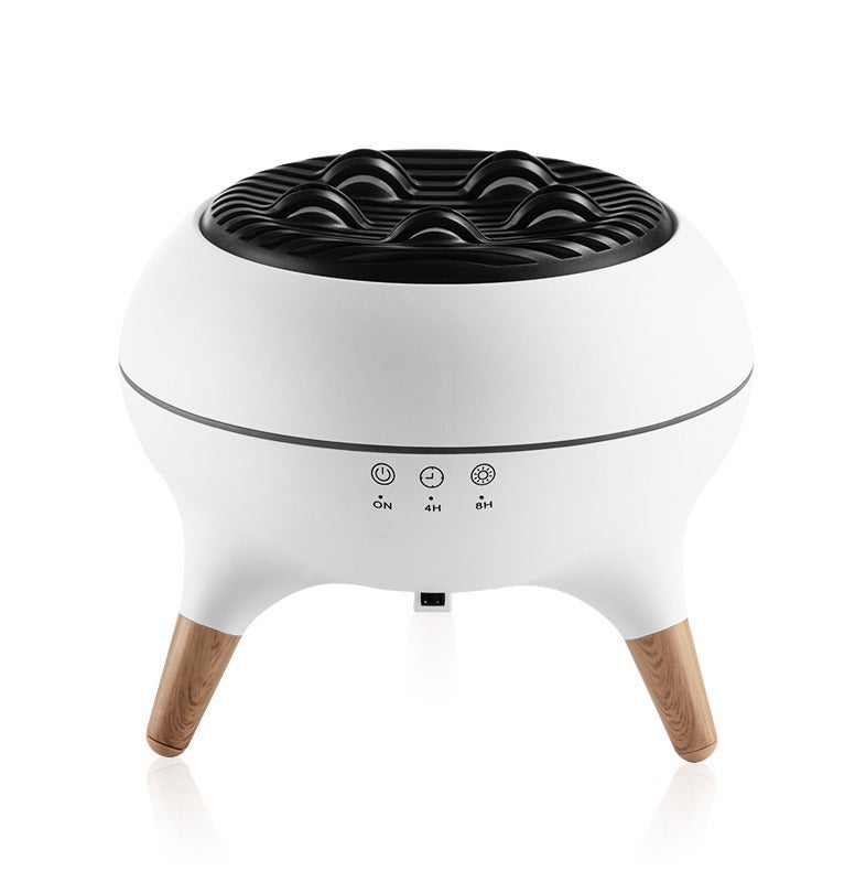 حقل منقِّر الزيوت العطرية ومرطب الجو سعة 500 مل – مزود بتحكم عن بعد، 7 أنماط إضاءة، ضوء ليلي، ضباب فوق صوتي، تشغيل صامت وإغلاق تلقائي – مثالي للغرف النوم والمكاتب وأجواء اليوجا والتأمل. - Image 1