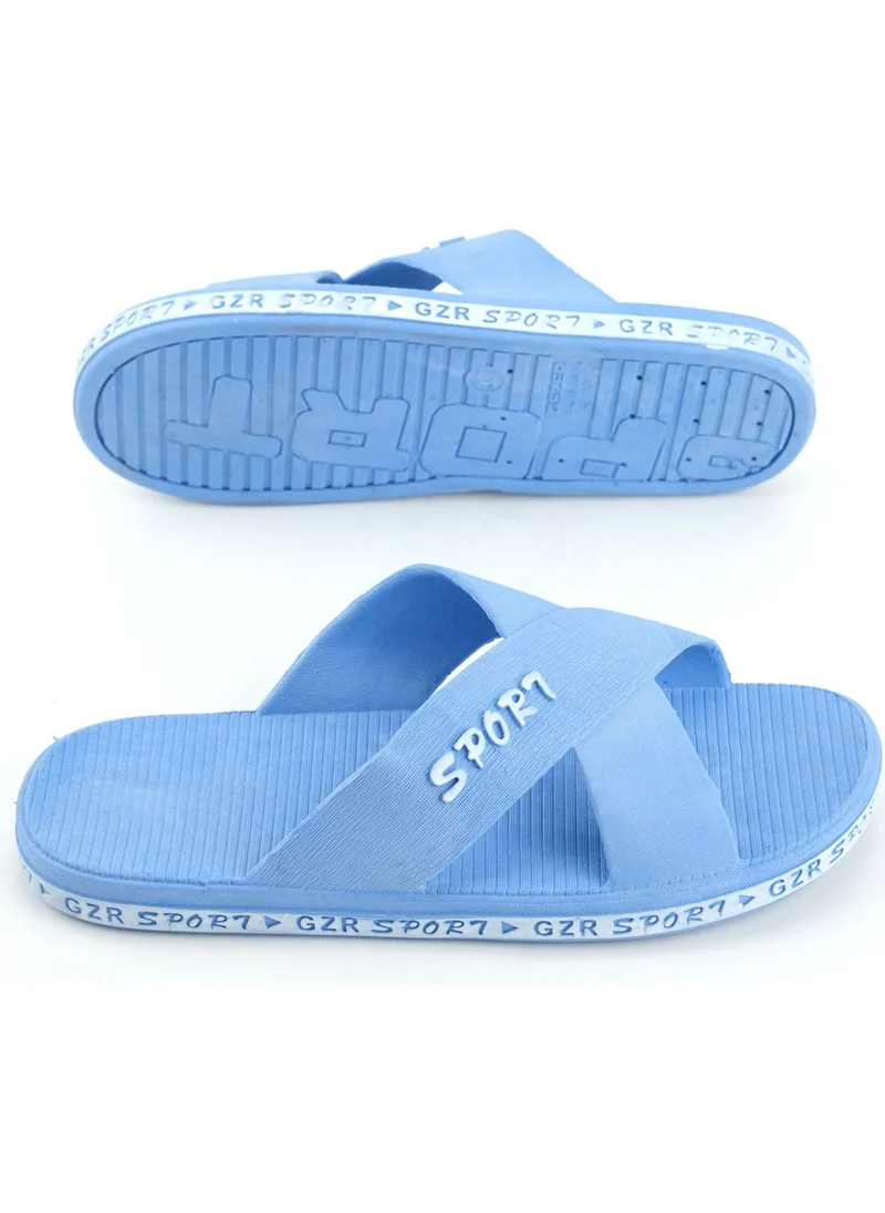 جيزر Men's Summer Airblow Wet Ground Suitable Daily Home Garden Pool Slippers