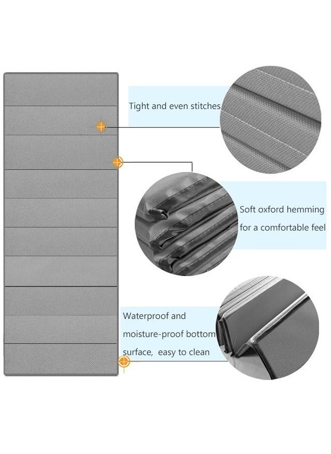 GROIC Camping Sleeping Pads Lightweight Comfort Gym Exercise Yogo Fitness Mats Great for Indoor Outdoor Backpacking Hiking and Sports  - Image 2