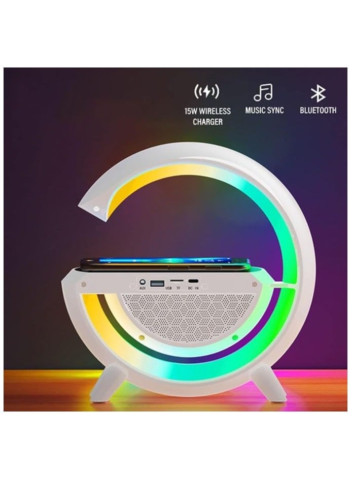 G-Shaped Wireless Charging LED Desk Night Light - Image 2