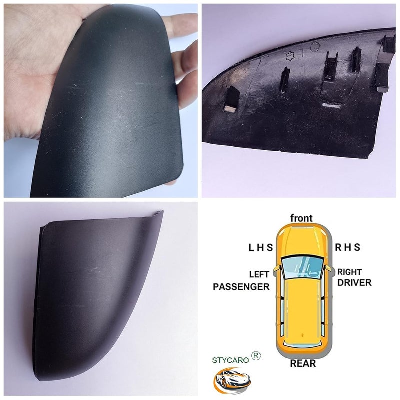 STYCARO Side View Mirror Lower/Bottom Plate compatible with Maruti Celerio 2ND GEN, S-Presso, Wagon R 3RD GEN 2019-2025 Year Model (LEFT PASSENGER SIDE) - Image 3