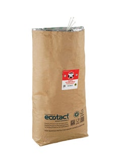 Ecotact 40 Supergreen Kraft Paper With Hermetic Bag, Outer Compostable Food-grade Kraft Paper With An Inner Recyclable Plastic Liner, Suitable for 30 kg of Green Coffee Beans, Pack of 5 pcs  - Image 1