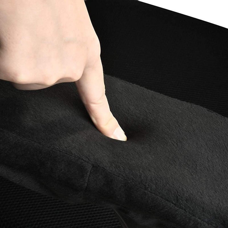 Delfino Ergonomic Memory Foam Office Chair Armrest Pads, Comfy Gaming Chair Arm Rest Covers for Elbows and Forearms Pressure Relief (Set of 2) - Image 5