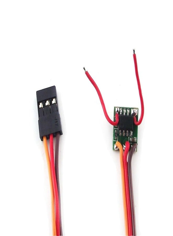 سولوجود قطعتان من وحدات التحكم الإلكترونية الصغيرة (Micro ESC) بقدرة 1 أمبير، ثنائية الاتجاه للأمام والخلف، تعمل بتيار مستمر 5 فولت، مزودة بموصل JR، مناسبة للطائرات النموذجية الصغيرة التي تعمل بالتحكم عن بعد - Image 2