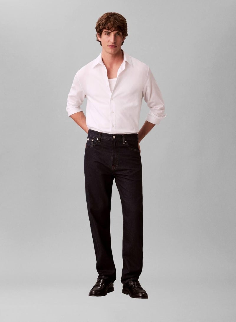 CALVIN KLEIN All Over Print Jacquard Shirt - Image 5